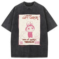 bbb Vintage Labubu Graffiti Washed T-Shirt