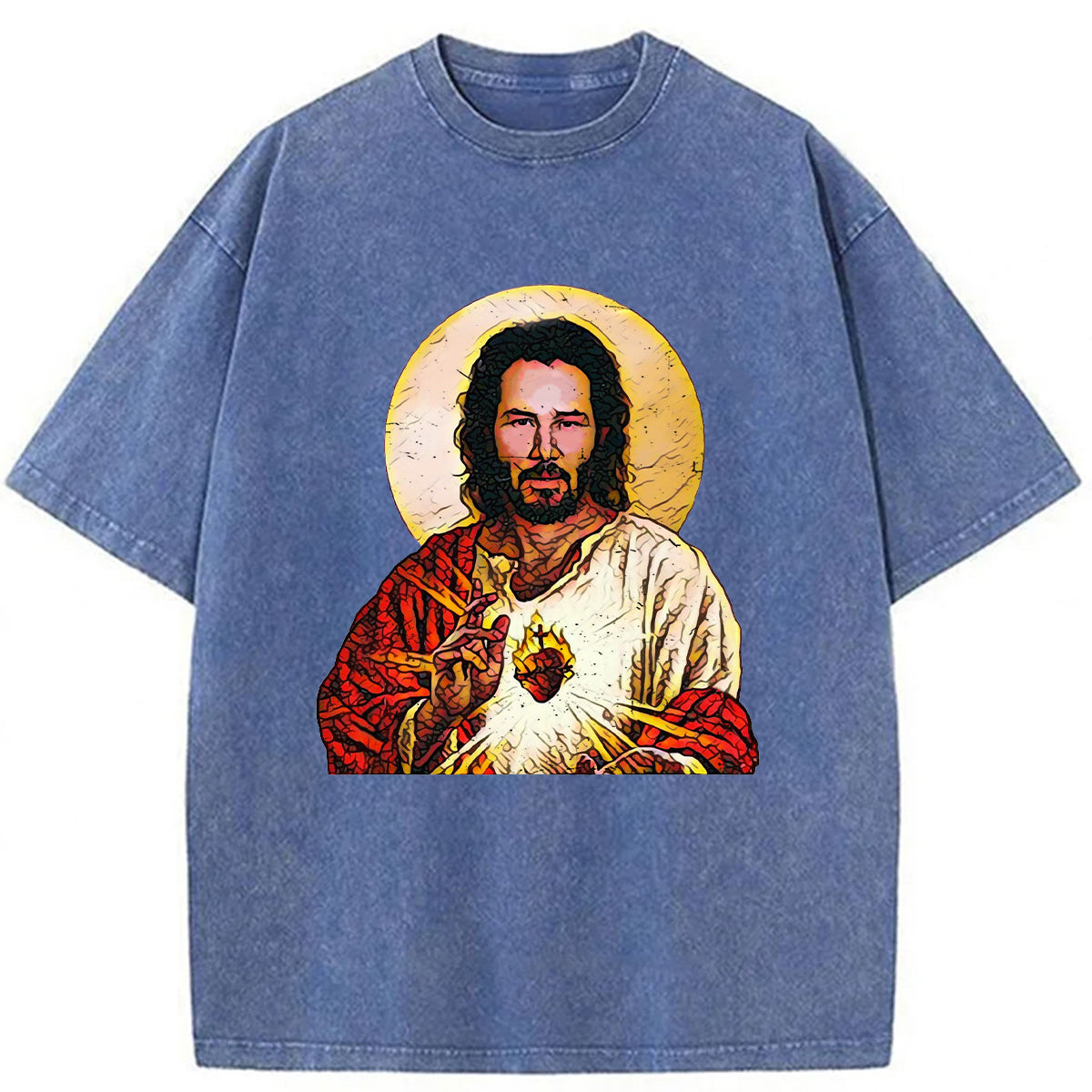 bbb Holy Keanu Washed T-shirt