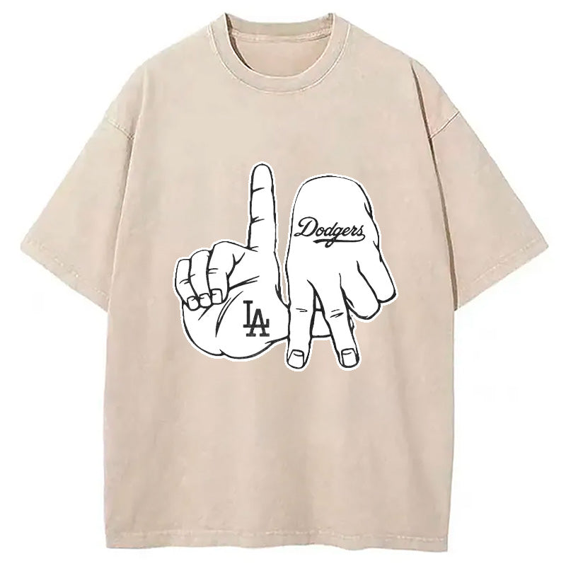 bbb Dodgers LA Vintage Washed T-Shirt