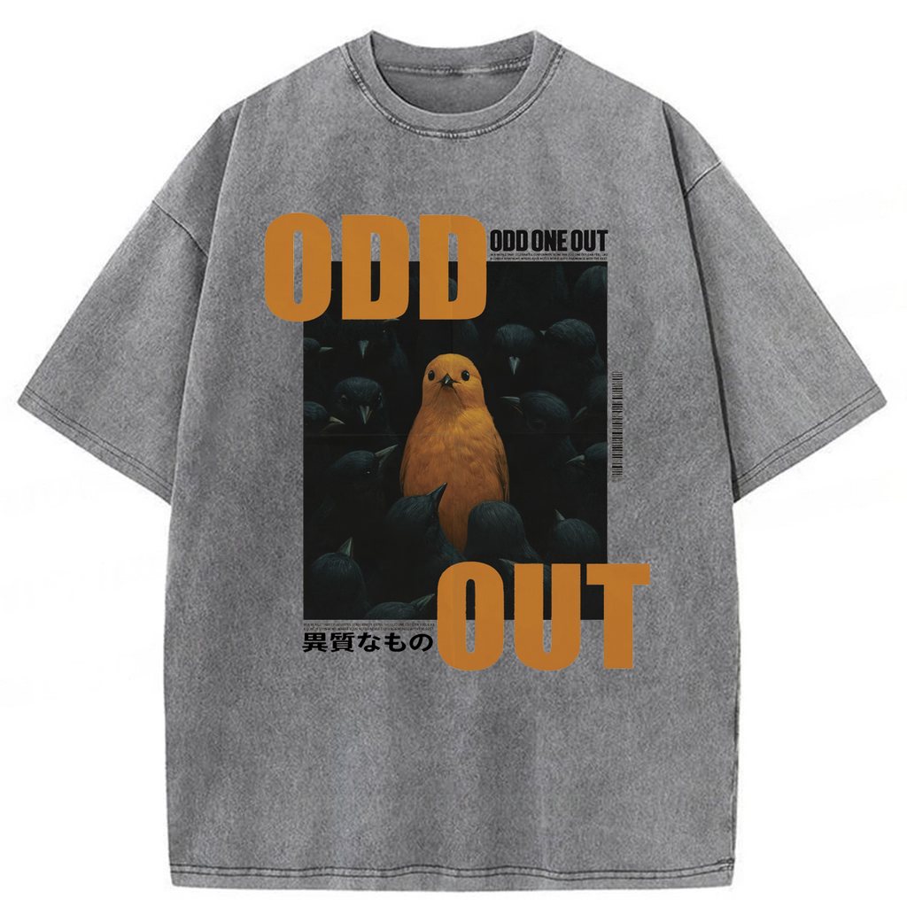 bbb Odd One Out Be Yourself Washed T-shirt
