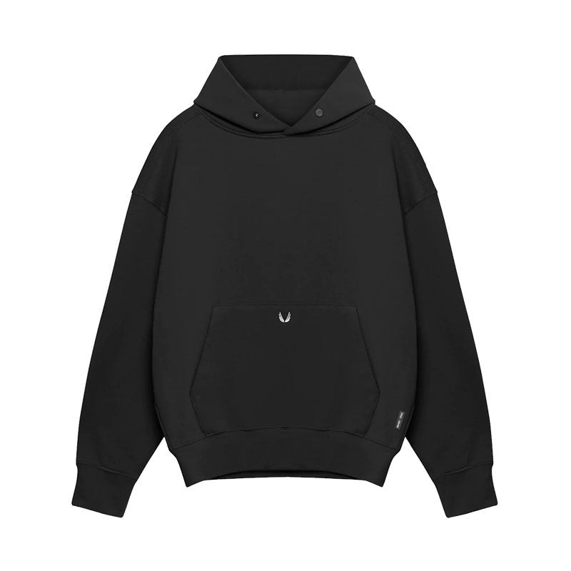 Oversized Relaxed Men's Pullover Hoodie - Cotton, Casual