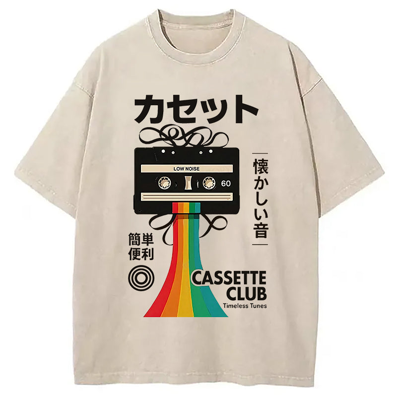 bbb Colored Tape Washed T-Shirt