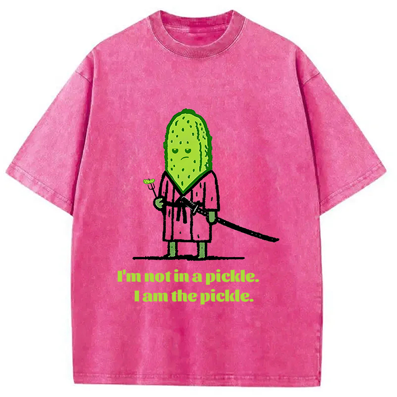 bbb Cucumber Samurai Washed T-Shirt