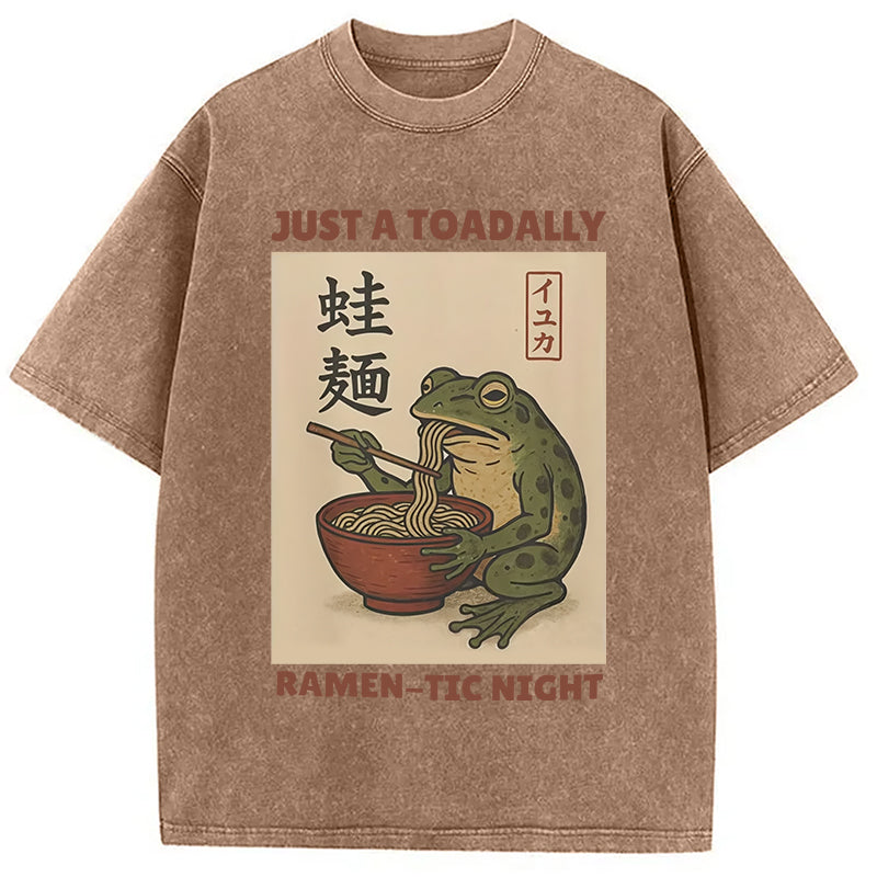 bbb Toadally Fun Ramen Washed T-Shirt