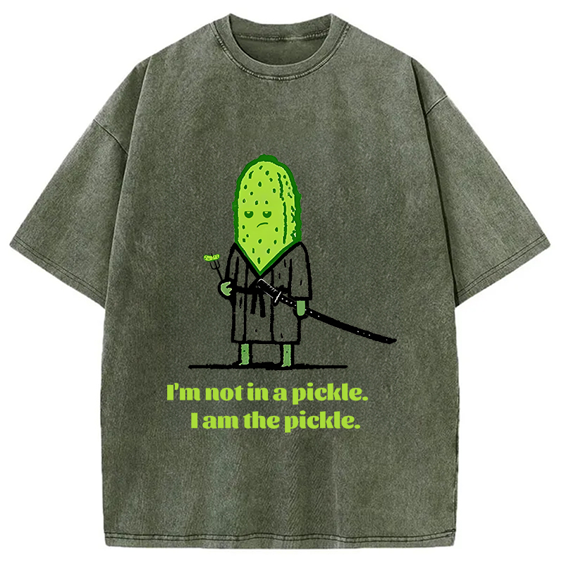 bbb Cucumber Samurai Washed T-Shirt