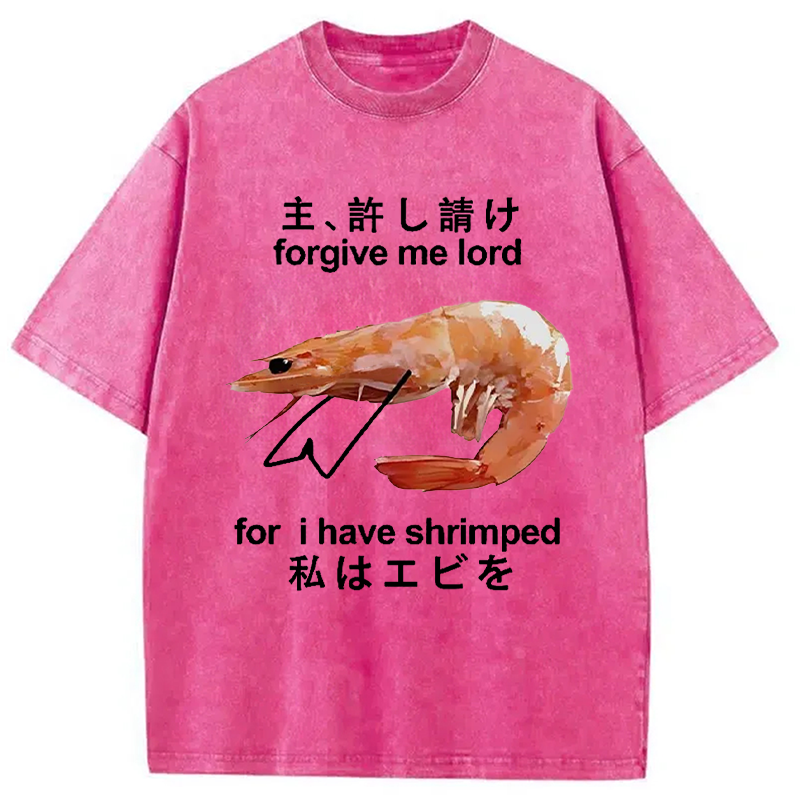 bbb Retreating Shrimp Washed T-Shirt
