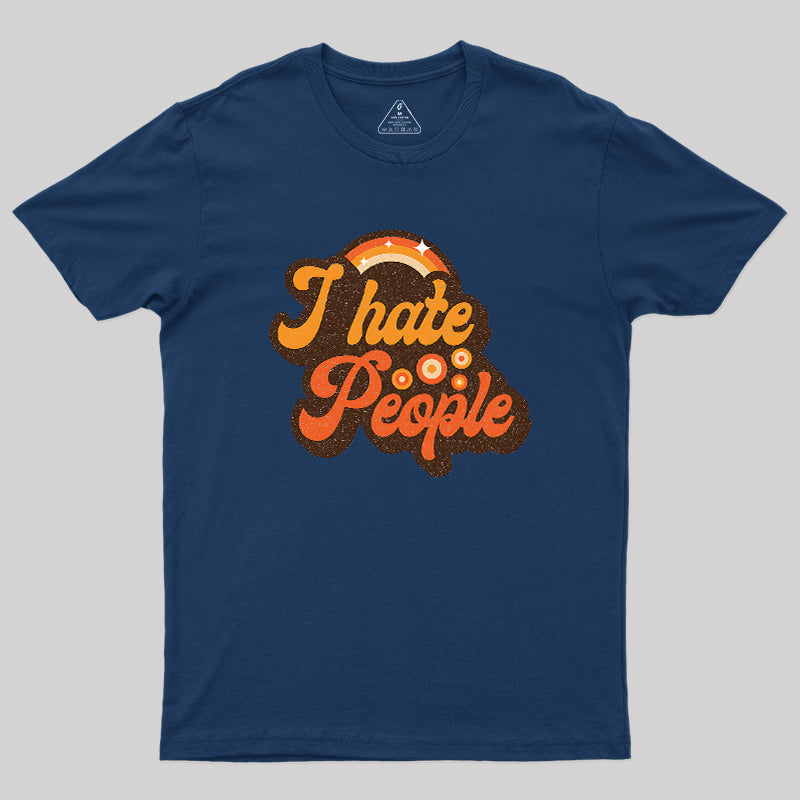 Vintage Hate People  T-Shirt