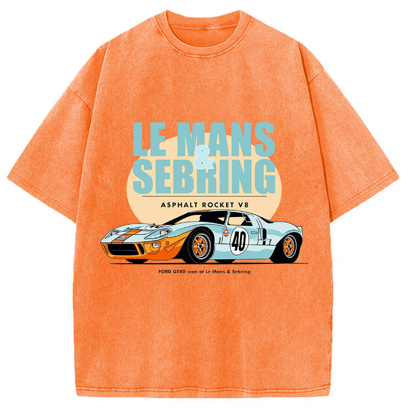 bbb Won At Le Mans & Sebring Washed T-Shirt