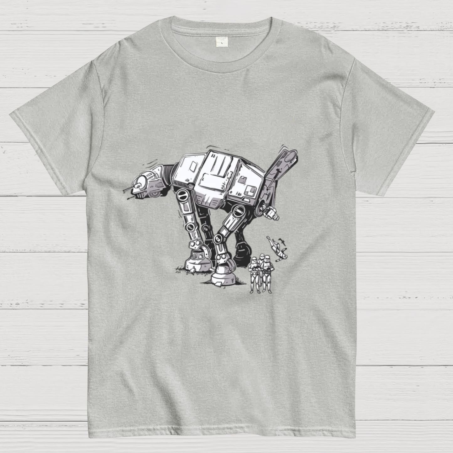 Imperial Walker Planet Battles  T-Shirt