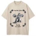 bbb She Lifted Heavily Ever After Gym Washed T-Shirt