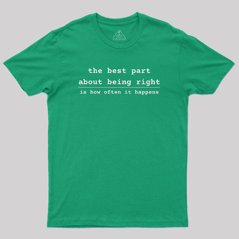 Being Right  T-Shirt