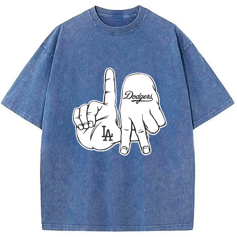 bbb Dodgers LA Vintage Washed T-Shirt