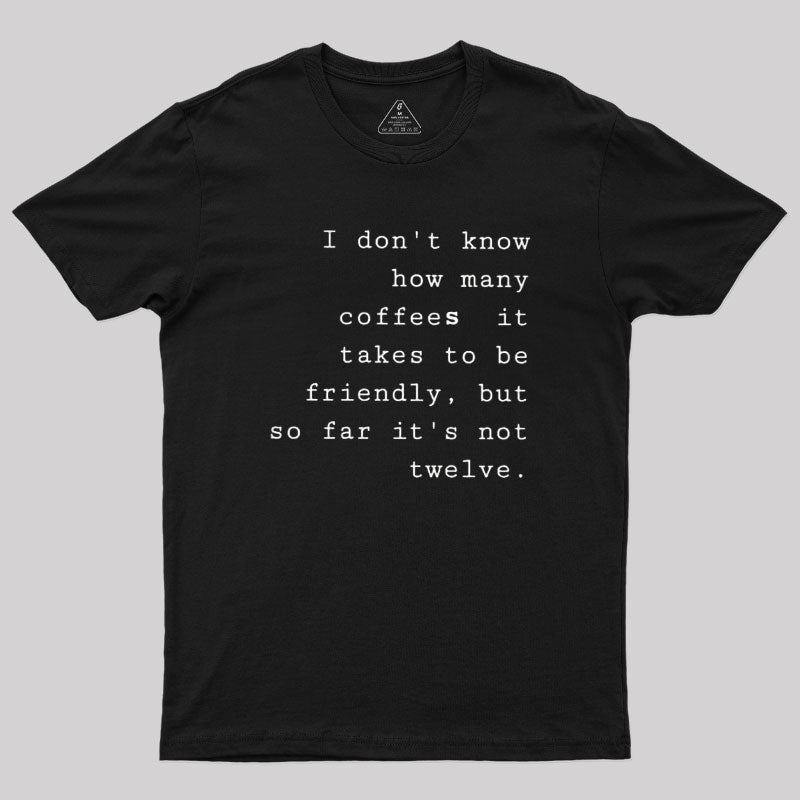 Coffee Demand  T-Shirt