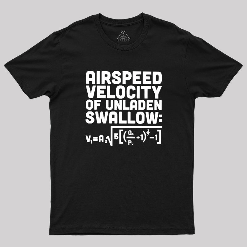 Airspeed Velocity of an Unladen Swallow  T-Shirt