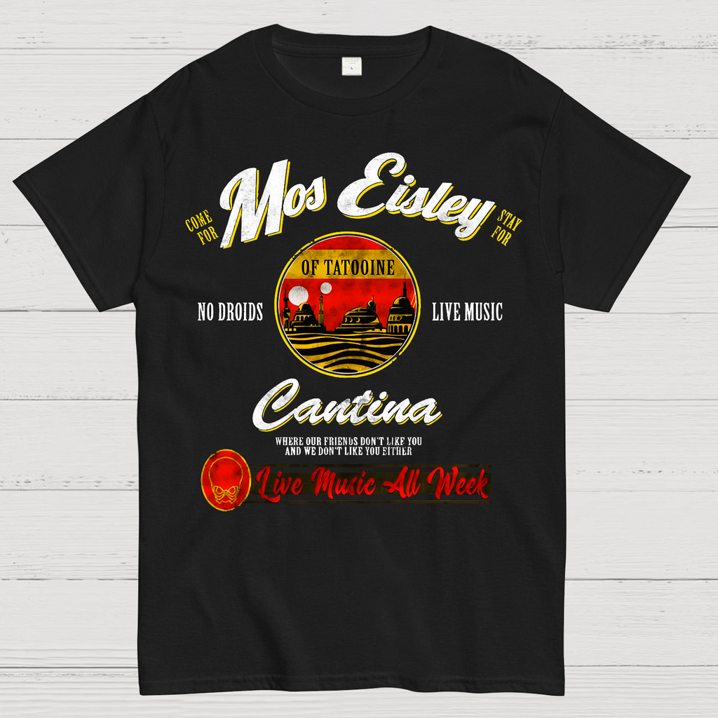 Mos Eisley Cantina Tatooine Graphic Print T-Shirt