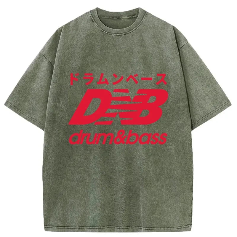 bbb Drum And Bass Japan Washed T-Shirt