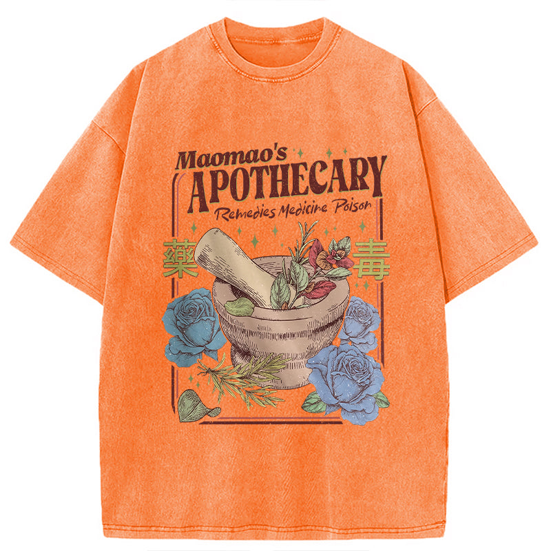 bbb Mao Mao's Apothecary Poisons Washed T-Shirt