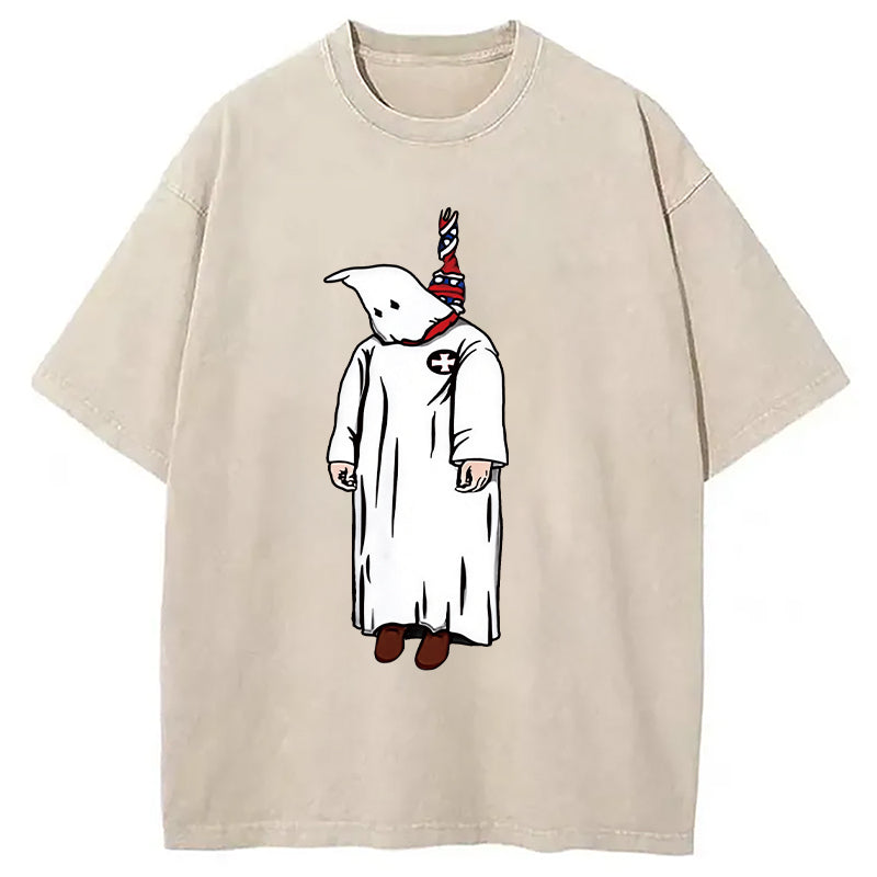 bbb Kill The Klan Funny Washed T-Shirt