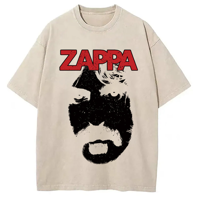 bbb ZAPPA Music Washed T-Shirt