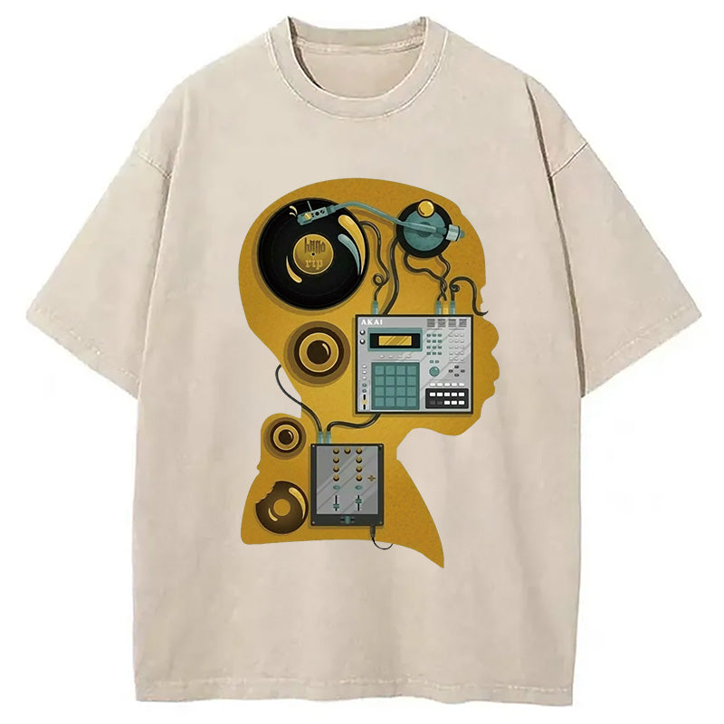 bbb J Dilla DJ Washed T-Shirt