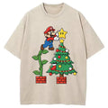 bbb Super Mario Christmas Washed T-Shirt