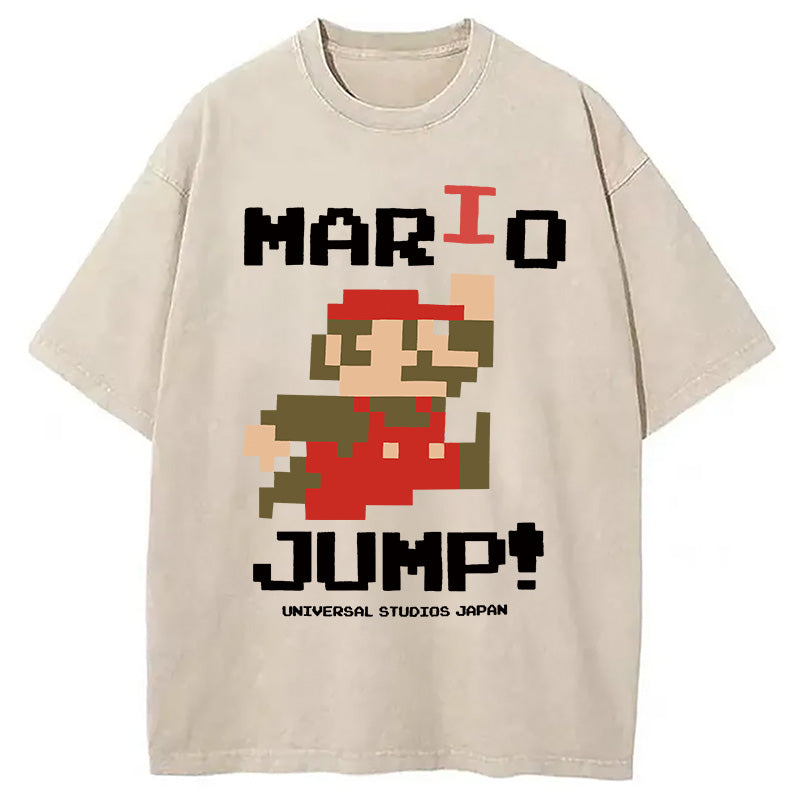 bbb Nintendo Mario Jump Washed T-Shirt