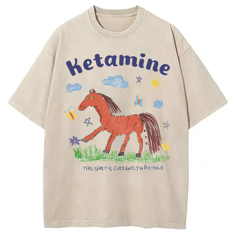 bbb I Do Ketamine Washed T-Shirt