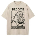 bbb Become Ungovernable Funny Hippo Meme Washed T-Shirt