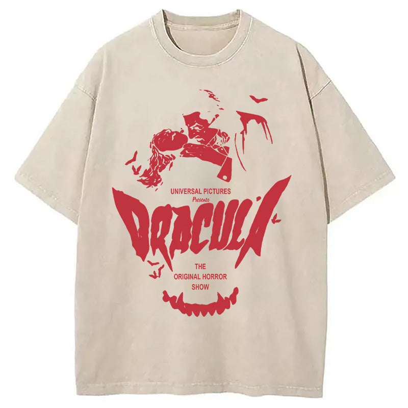 bbb Dracula Horror Washed T-Shirt