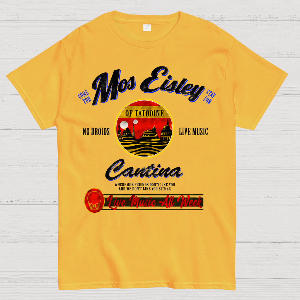 Mos Eisley Cantina Tatooine Graphic Print T-Shirt