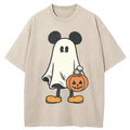 bbb Halloween Mickey Washed T-Shirt