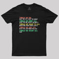 Things We Do Humour  T-Shirt
