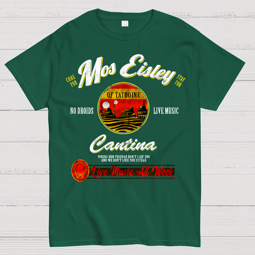 Mos Eisley Cantina Tatooine Graphic Print T-Shirt