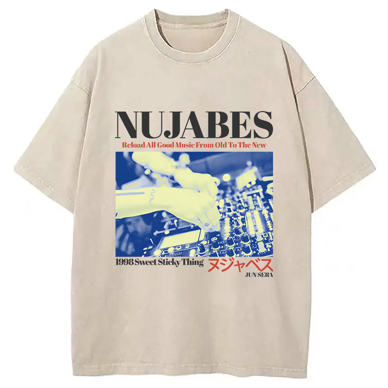 bbb Vintage Nujabes Washed T-Shirt
