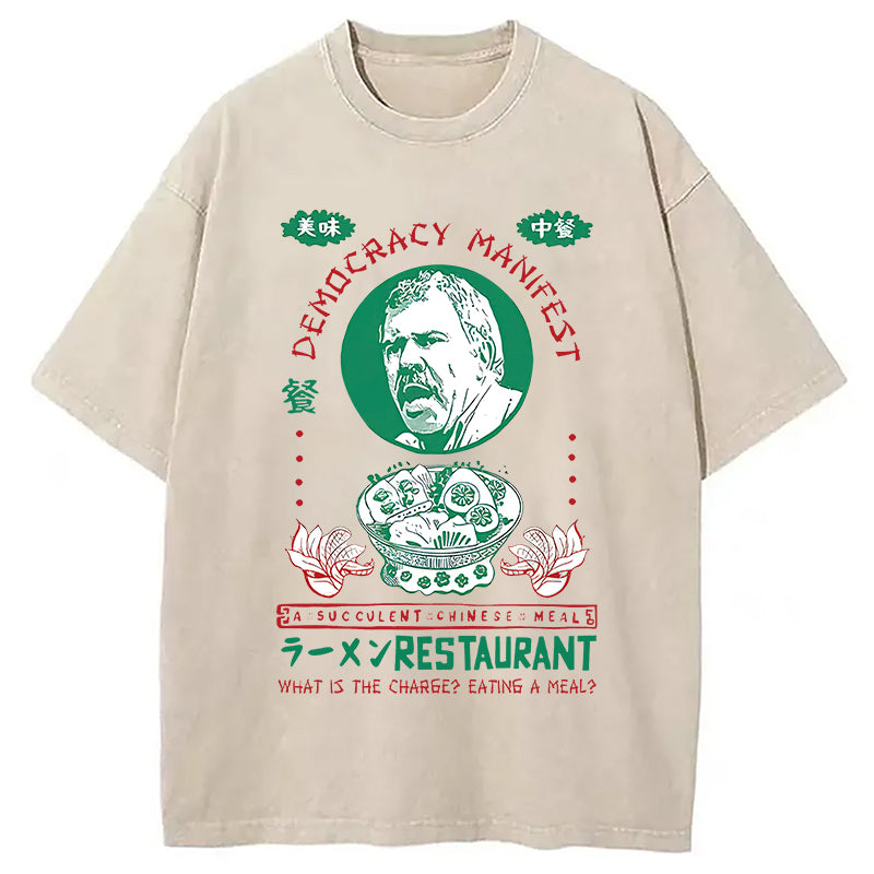bbb Delicious Chinese Food Washed T-Shirt