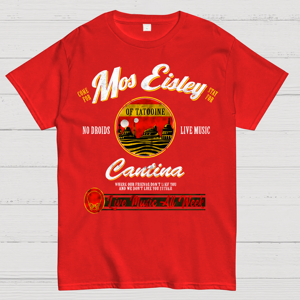 Mos Eisley Cantina Tatooine Graphic Print T-Shirt
