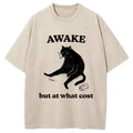 bbb Decadent Smoking Cat Washed T-Shirt