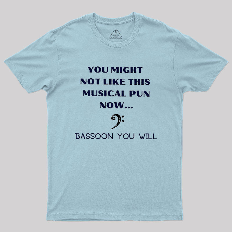 Funny Bassoon Music Pun  T-Shirt