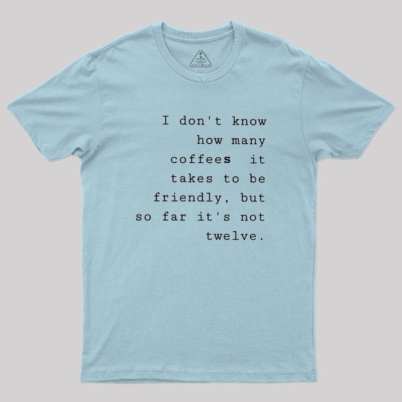 Coffee Demand  T-Shirt