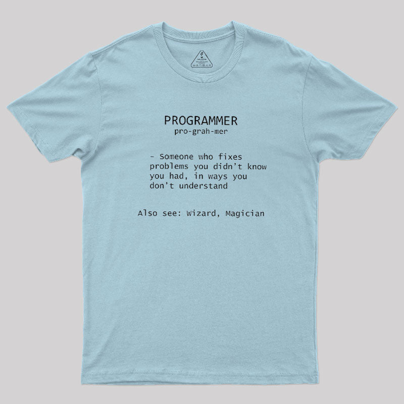 Programmer Definition  T-Shirt