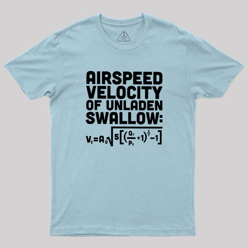 Airspeed Velocity of an Unladen Swallow  T-Shirt
