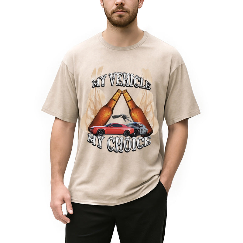 bbb My Vehicle My Choice Washed T-Shirt