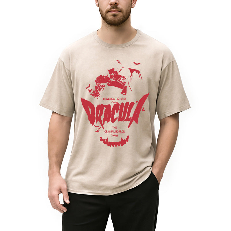 bbb Dracula Horror Washed T-Shirt