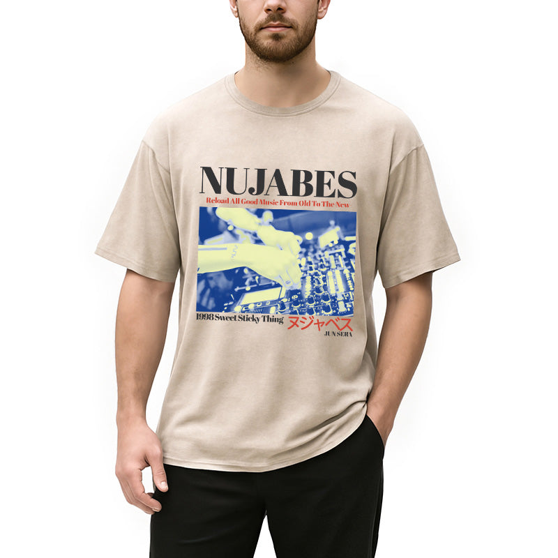 bbb Vintage Nujabes Washed T-Shirt