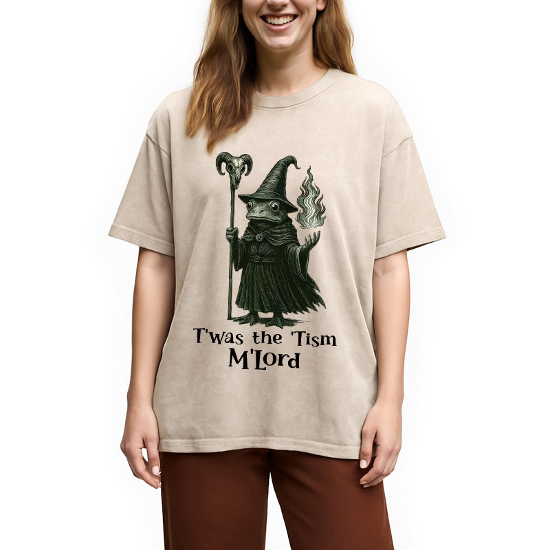 bbb Witch Frog Washed T-Shirt