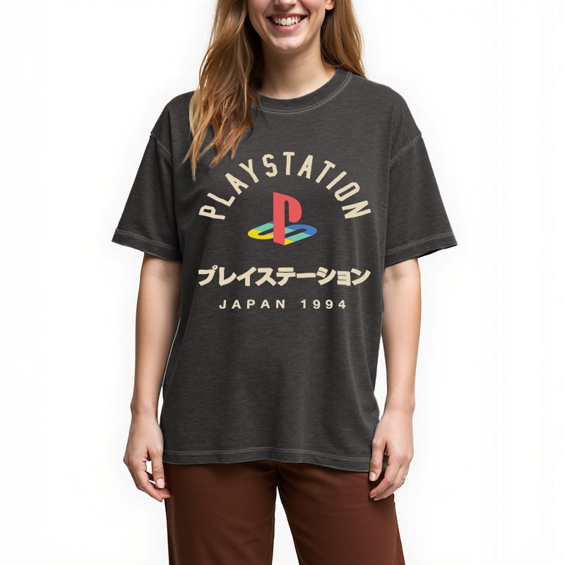 bbb PlayStation Japan Gradient Washed T-Shirt
