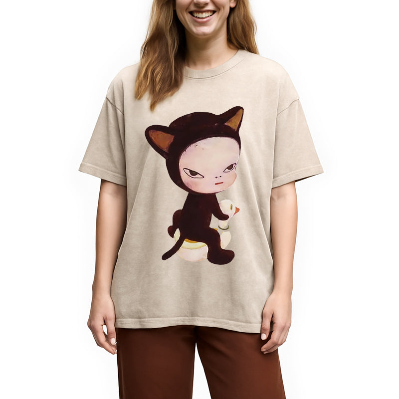 bbb Yoshitomo Nara Washed T-Shirt