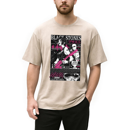 Black Stone Washed T-Shirt