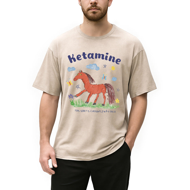 bbb I Do Ketamine Washed T-Shirt