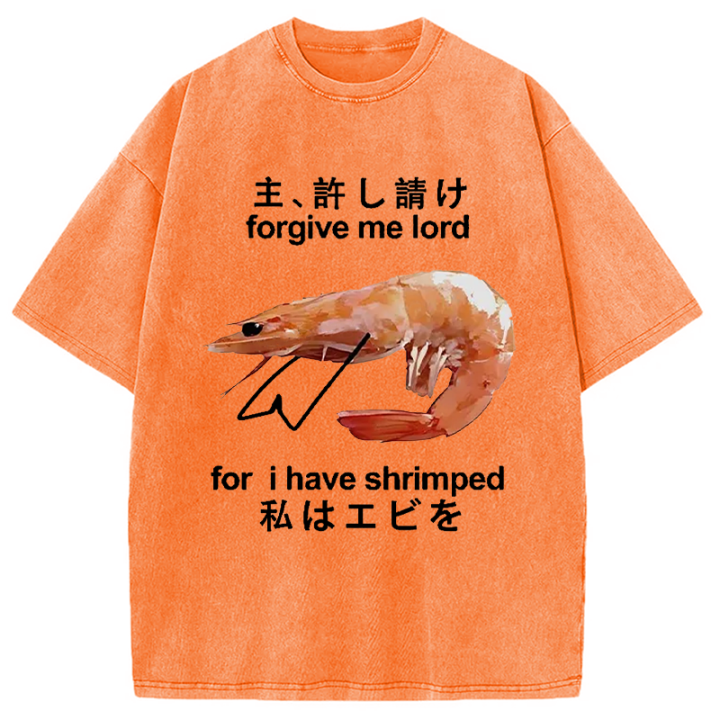 bbb Retreating Shrimp Washed T-Shirt